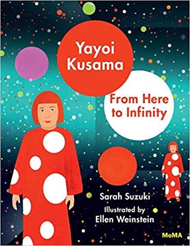 Cover of Yayoi Kusama: From Here to Infinity children's book