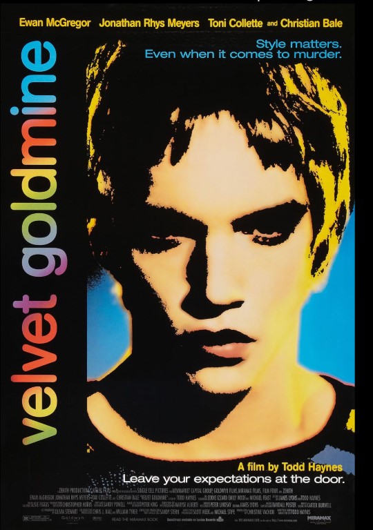 Velvet Goldmine Theatrical Poster