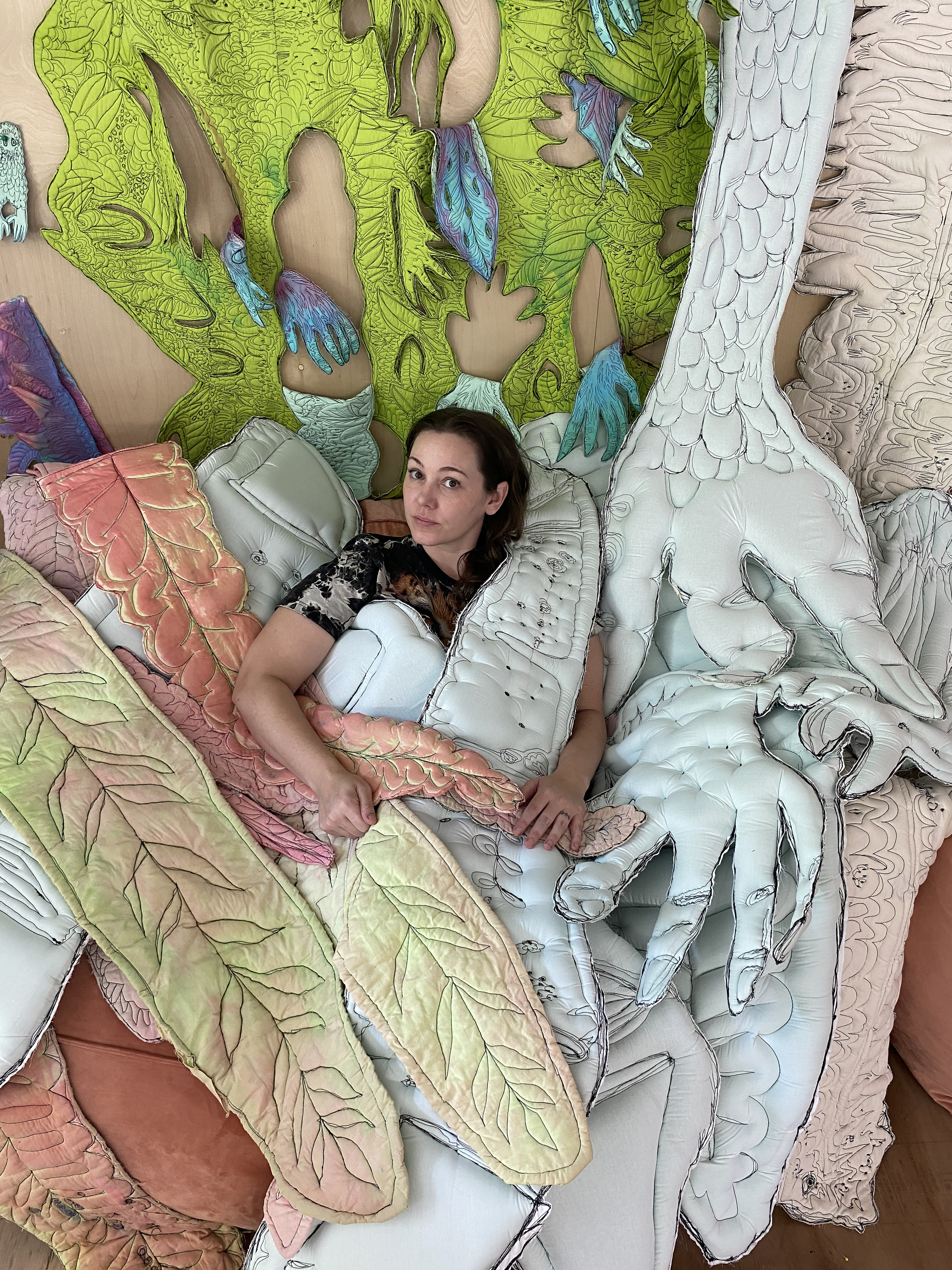 Self-Portrait of Jen Clay, 2024